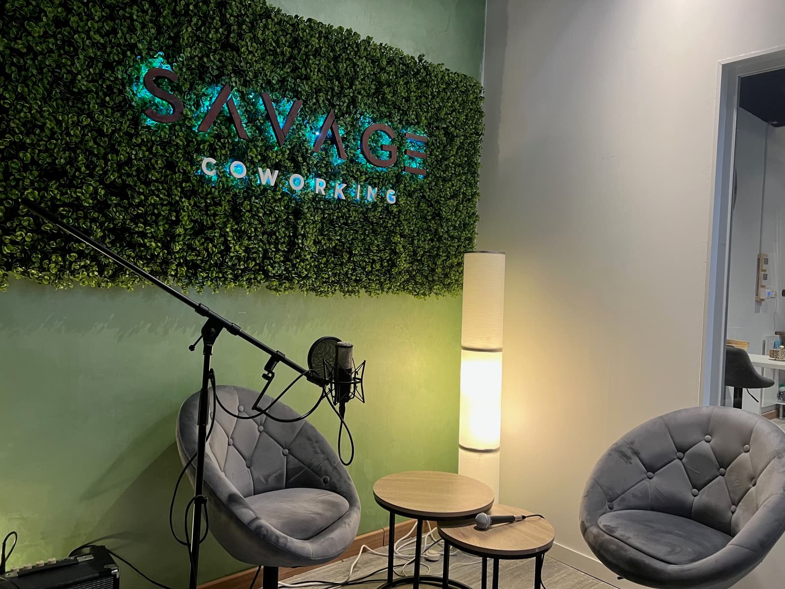 Podcast room